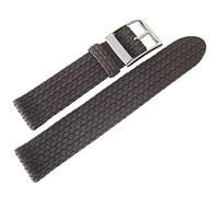 Eulit Palma Pacific Uhrenarmband Perlon, 20 mm, Braun