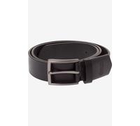 Ledergürtel EUREX BY BRAX "Style HERRENGÜRTEL", Herren, Gr. 85, schwarz, Leder, Gürtel Ledergürtel (36810365-85) schwarz