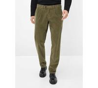 Eurex by Brax Herren Bundfaltenhose Style LUIS GREEN, dunkelgrün, Gr. 29U