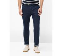 Bequeme Jeans EUREX BY BRAX "Style JIM", Herren, Gr. 50, Normalgrößen, dunkelblau, Denim/Jeans, 79% Baumwolle, 11% Lyocell, 7% Elastomultiester, 3% Elasthan, Jeans (32741425-50) dunkelblau