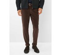 Chinohose EUREX BY BRAX "Style JIM", Herren, Gr. 27U, Unterbauchgrößen, braun, Web, 98% Baumwolle, 2% Elasthan, Hosen (73329519-27) braun