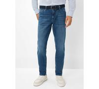 5-Pocket-Jeans EUREX BY BRAX "Style LUKE", Herren, Gr. 52, Normalgrößen, dunkelblau, Denim/Jeans, 94% Baumwolle, 4% Elastomultiester, 2% Elasthan, Jeans (90861027-52) dunkelblau