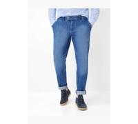 Bequeme Jeans EUREX BY BRAX "Style JIM", Damen, Gr. 33U, Unterbauchgrößen, dunkelblau, Denim/Jeans, 92% Baumwolle, 6% Elastomultiester, 2% Elasthan, Jeans (40800147-33) dunkelblau