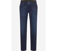 EUREX by BRAX Regular Fit Five-Pocket-Hose dunkelblau, Used-Look