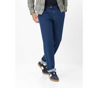 Eurex by Brax Herren Bundfaltenhose Style FRED, denim blau, Gr. 27U