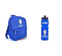 Euro 2024 Bundle - Small Backpack and 750 ml Plastic Bottle, Officially Licensed By Hy-Pro, Euro 2024 Merchandise