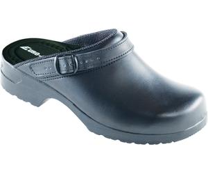 Euro-Dan 468-01 Flex Clogs, offen mit klappbarer Fersenriemen Weite 13 Schwarz-46