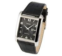 Eurochron Funk Armbanduhr Junghans-Uhrwerk Funkuhr Armbanduhr Leder 964.4715