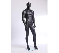 Eurohandisplay Euroton XM-11-8 schwarz lackierte abstrakte Schaufensterpuppe in matt Mannequin Mann