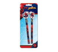 Euromic SPIDERMAN 2-pack pencils w/eraser toppers