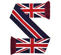 Euroscarves Schal mit Union Jack-Flagge, gestrickt