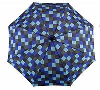 EuroSCHIRM Swing Liteflex blau, blau Marino Fiberglas Polyester Full-Sized Rain Umbrella