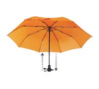 Euroschirm light trek automatic - automatischer Wander-Taschenschirm div. Farben Orange