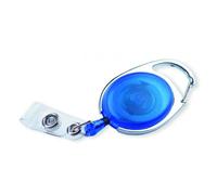 EUROSUPPLIES OVAL für Anhänger, chrom/blau - Packung mit 10 Stück