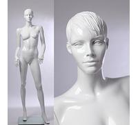 Euroton CS15-B schöne Weiss Glanz lackierte Schaufensterpuppe