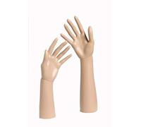 Euroton D3/4 2X Dekohand,Schmuckhand, Schmuckhalter,Schaufensterpuppe Hautfarbe