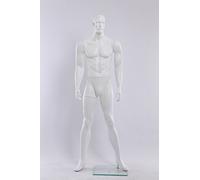 Euroton MA12-6 weiß in matt lackierte abstrakte Schaufensterpuppe Mannequin Mann