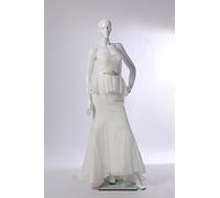 Eurotondisplay CS12-B schöne Weiss Glanz lackierte Schaufensterpuppe weibliche Schaufensterpuppe Mannequin Female White