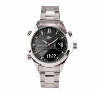 EUROtops Multi-Chronograph - Herren Uhr Edelstahl - analog/digital - Water Resistant 3 ATM - Armbanduhr