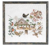 Eva Rosenstand Kreuzstich Set Futterbrett Zählmuster