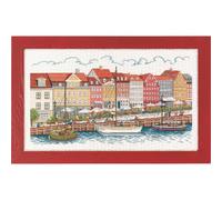 Eva Rosenstand Kreuzstich Set Nyhavn Zählmuster
