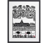 Eva Rosenstand Kreuzstich Set Schloss Zählmuster