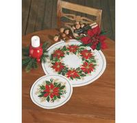 Eva Rosenstand Tischdecke Kreuzstich Set Adventsstern Zählmuster