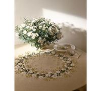 Eva Rosenstand Tischdecke Kreuzstich Set Grosses Masslieb Zählmuster