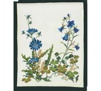 Eva Rosenstand Tischläufer Kreuzstich Set Zichorie Zählmuster