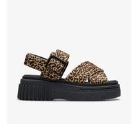 Evamar Wunsch Leopardenprint Sandalen EU 38,5 / UK 5,5