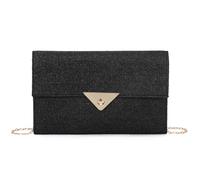 EVEOUT Stroh Clutch Damen mit Abnehmbarer Schulterkette Sommer Raffia Umhängetasche Elegante Boho Gewebte Handtasche für Hochzeit Party Strand