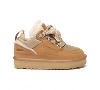 EVER AU Australien Damen Marmorierte Schnür-Plateau-Sneaker-Boots EU 39/UK 6