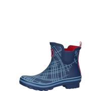 Evercreatures Damen Gummistiefelette KILT blau 41