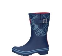 Evercreatures Damen Kurzgummistiefel KILT SHORT blau 41