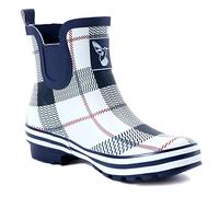 Evercreatures Dancing Dots Damen Gummistiefel, Blau - Saint George Knöchel - Größe: 37 EU