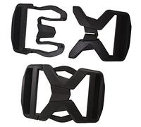 everest 1953 2 Stück Steckschnalle Buckle Steckverschluß Klickverschluß Gürtelschnalle 38 mm