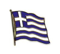 Everflag Flaggen-Pin vergoldet : Griechenland