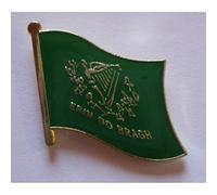 Everflag Flaggen-Pin vergoldet : Irland - Erin go Bragh