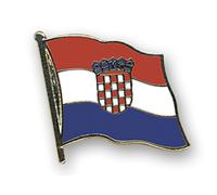 Everflag Flaggen-Pin vergoldet : Kroatien