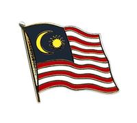 Everflag Flaggen-Pin vergoldet : Malaysia