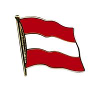 Everflag Flaggen-Pin vergoldet : Oesterreich/Österreich