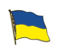 Everflag Flaggen-Pin vergoldet : Ukraine