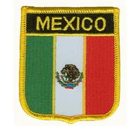 Everflag Patch zum Aufbügeln oder Aufnähen : Mexiko - Wappen