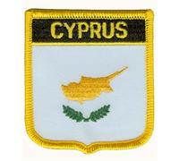 Everflag Patch zum Aufbügeln oder Aufnähen : Zypern - Wappen