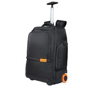 EVERKI 123 Laptop-Rucksack mit Rädern - für 15,6 Zoll Laptop und 16 Zoll MacBook, Rollrucksack für Damen und Herren, Handgepäck-Reiserucksack mit austauschbaren Rädern, Roll-Arbeitstasche für