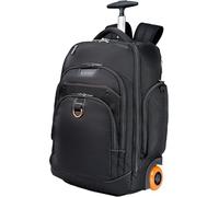 EVERKI Atlas Trolley 122B Business-Rucksack mit Rollen, 30 L, für 13-17,3″ Laptops, Reise-Trolley mit Laptopfach, RFID-Schutz, Handgepäck geeignet, Schwarz