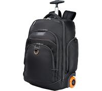 Everki Atlas Rollrucksack mit Rollen, 30 l, für Laptops von 13 bis 17,3 Zoll, ideal für Geschäftsreisen, mit RFID-Schutzfach und praktischen Schnellzugriffstaschen