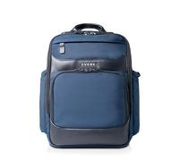 Everki Onyx Premium Business Executive Laptop Rucksack 15,6-Zoll, Ballistisches Nylon und Leder, Marineblau Navy, 25L