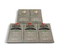 evernice 50 Organ 135X5 Dpx5 134R Sy1955 Nähmaschinennadeln für Juki Brother (Singer 19/Metric 120)