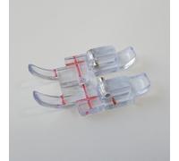 evernice #820883096 Quiltfuß für Pfaff Freestyle Creative Ambition, 6,35 mm, transparent